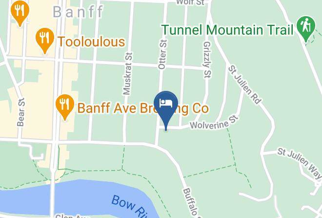 Division 15 - Banff Bear Bed And Breakfast Maps