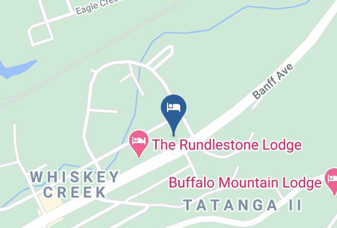 Banff Voyager Inn Map