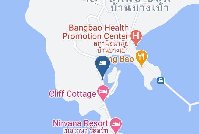 Amphoe Ko Chang - Bang Bao Cliff View Maps