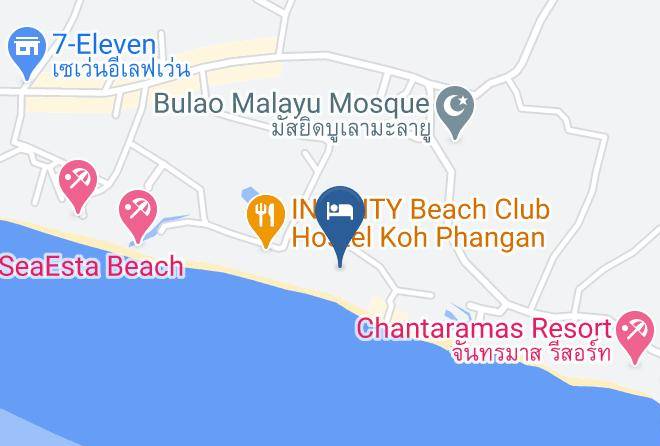 Amphoe Ko Pha Ngan - Bang Namkhem Resort Maps