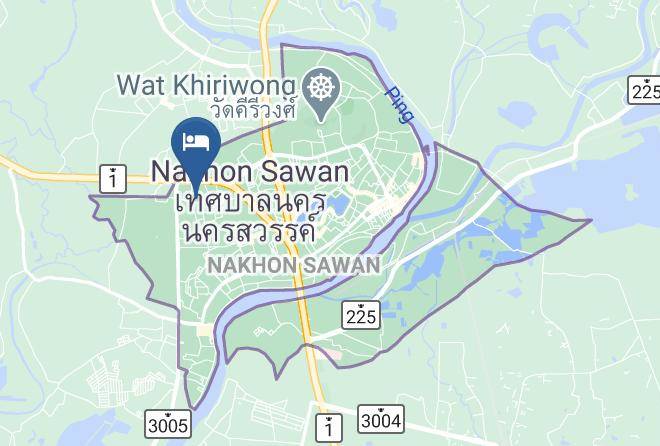 Amphoe Mueang Nakhon Sawan - Bang Rak Resort Maps