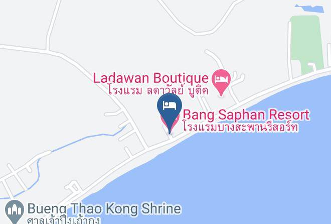 Amphoe Bang Saphan - Bang Saphan Resort Maps