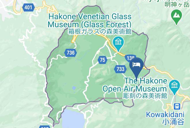 Hakone Townashigarashimo District - Bangakuro Maps
