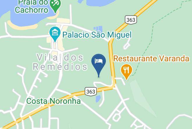 Bangalo Palhoca Map