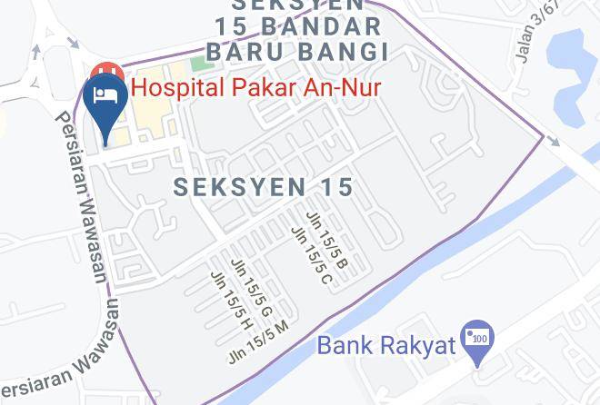 Hulu Langat - Bangi Heritage Hotel Maps