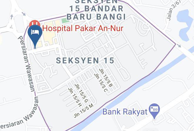 Hulu Langat - Bangi Perdana Hotel Maps
