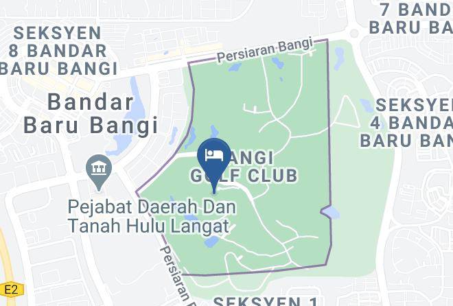 Hulu Langat - Bangi Resort Hotel Maps