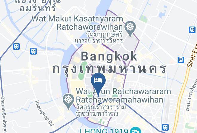 Phra Nakhon - Bangkok Bed And Bike Maps