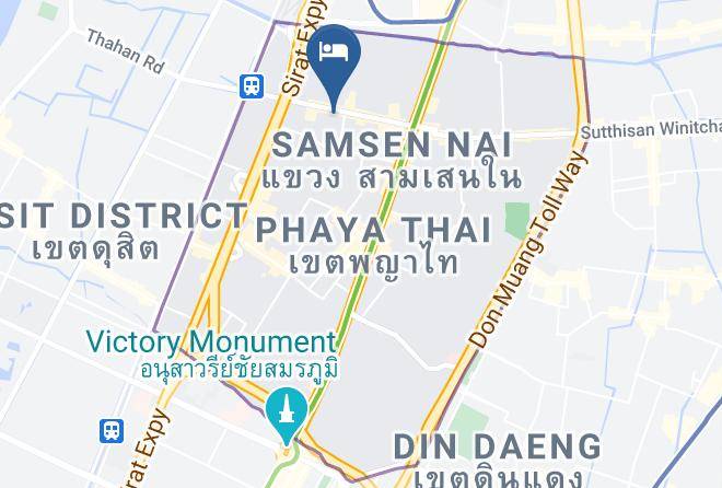 Phaya Thai - Bangkok City Garden Hotel Maps