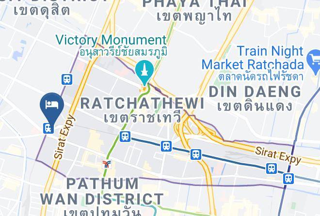 Bangkok City Suite Hotel Map