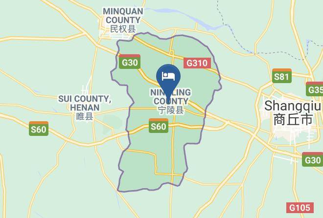 Shangqiu - Bangkok International Hotel Ningling County Maps