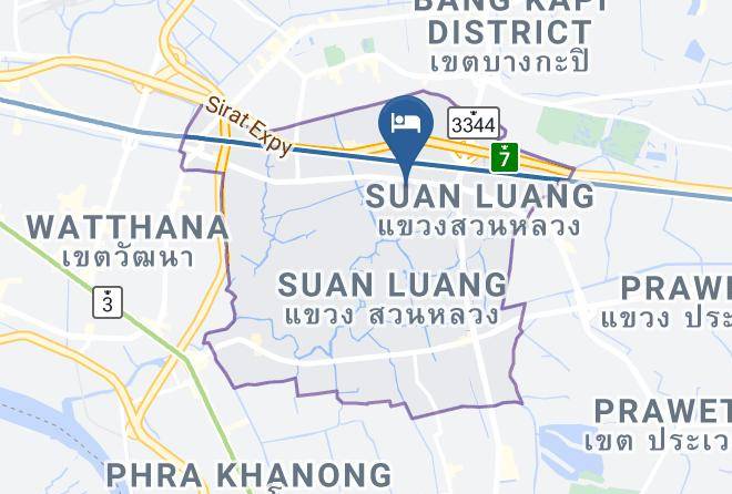 Suan Luang District - Bangkok Rama Hotel Maps
