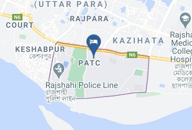 Rajshahi - Bangladesh Parjatan Motel Maps