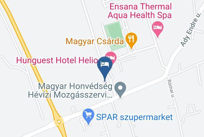 Heviz - Bango Vendeghaz Maps