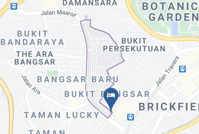 Kuala Lumpur - Bangsar Hotel Maps