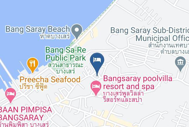 Amphoe Sattahip - Bangsaray Beach Condominium Maps