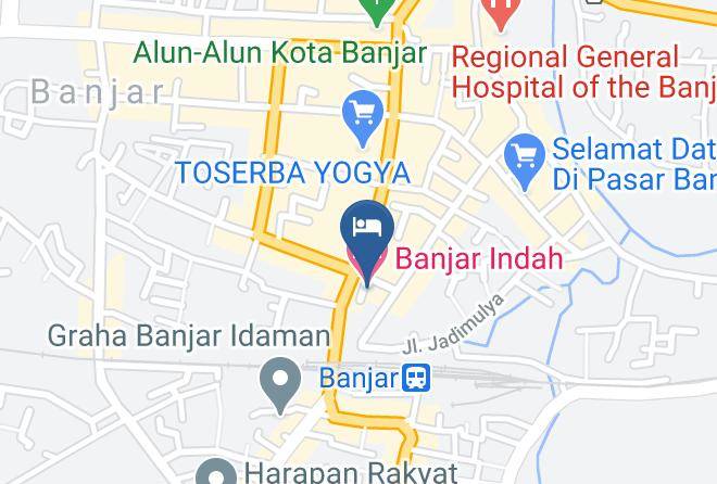 Banjar - Banjar Indah Hotel Maps