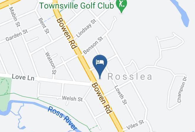 Townsville - Banjo Paterson Motor Inn Townsville Maps