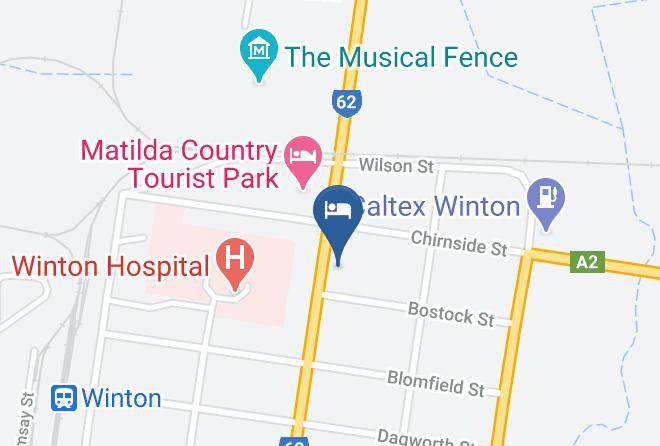 Winton - Banjo's Overnight & Holiday Units Maps