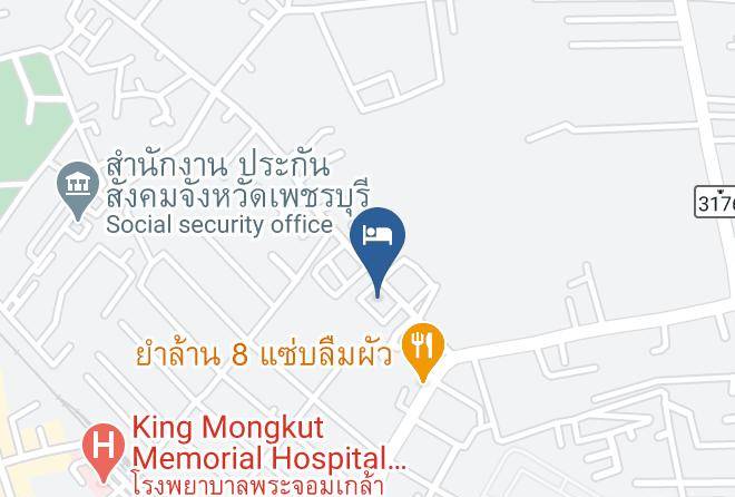 Amphoe Mueang Phetchaburi - Bankanphu Resort Maps