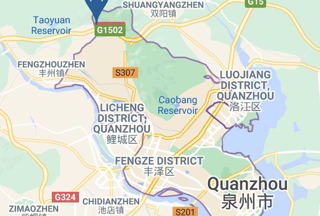 Quanzhou - Banmu Hotel Maps