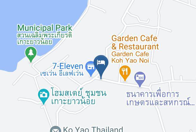 Amphoe Ko Yao - Bann Anattaya Koh Yao Noi Maps