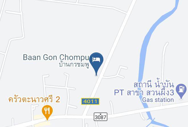 Amphoe Suan Phueng - Bann Chomjan Resort Maps