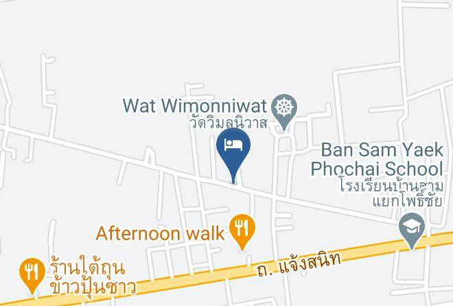 Amphoe Mueang Roi Et - Bann Kwanlada Hotel Maps