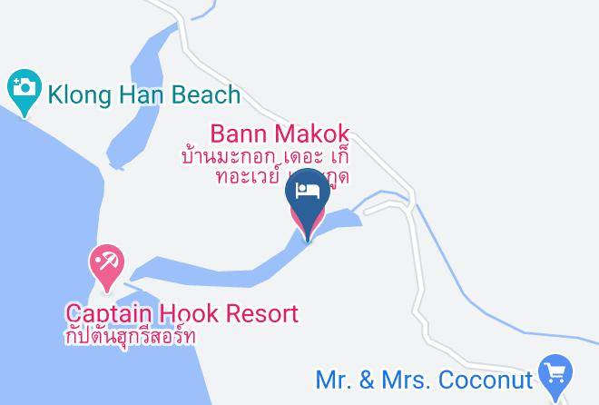 Amphoe Ko Kut - Bann Makok Maps