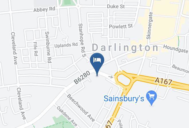 Darlington - Bannatyne Hotel Darlington Maps