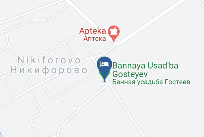 Shchelkovo - Bannaya Usad'ba Gosteyev Maps