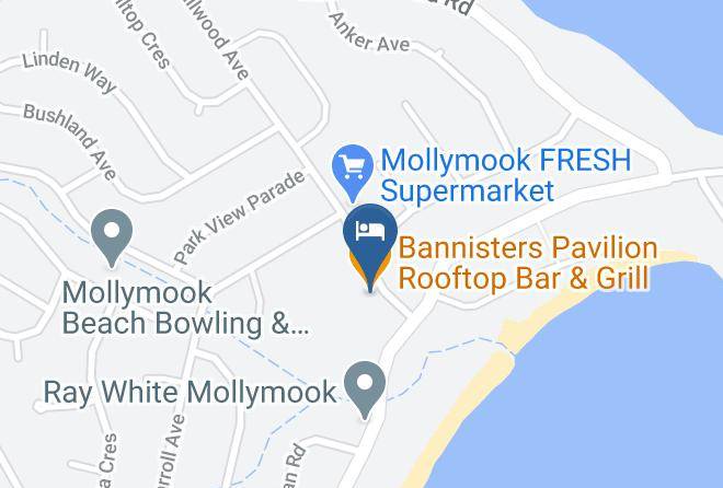 Shoalhaven - Bannisters Pavilion Rooftop Bar & Grill Maps