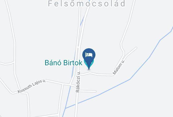 Felsomocsolad - Bano Kastely Chateau Bano Maps