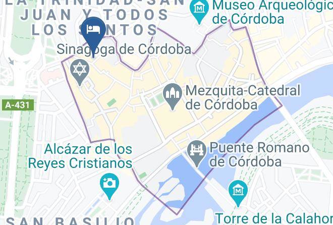Cordoba - Banos Arabes De Cordoba Maps