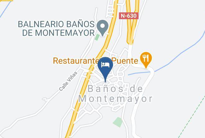 Caceres - Banos De Montemayor Maps
