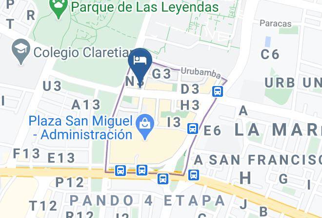 Banos Turcos Luz & Luna Map