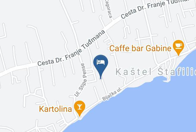 Kastela - Banovski Dvori Maps
