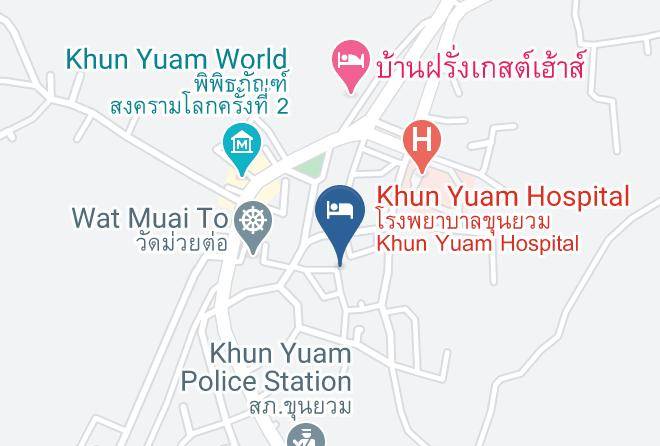 Amphoe Khun Yuam - Banpataraphan Khunyuam Maps