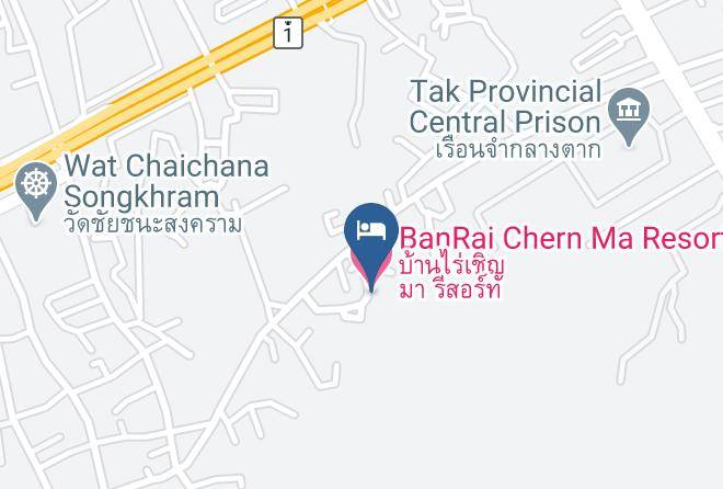 Mueang Tak District - Banrai Chern Ma Resort Maps