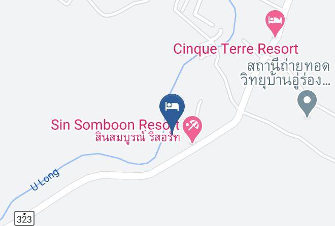 Amphoe Thong Pha Phum - Banrimdoy Resort Maps