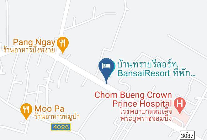 Amphoe Chom Bueng - Bansai Resort Maps
