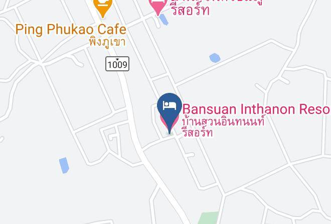 Amphoe Chom Thong - Bansuan Inthanon Resort Maps