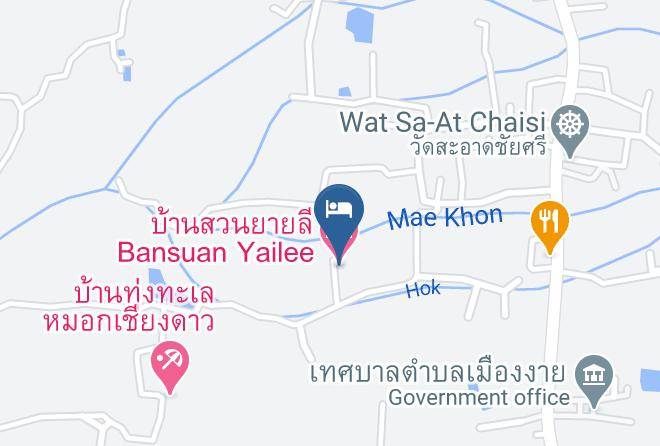 Amphoe Chiang Dao - Bansuan Yailee Maps