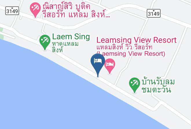 Amphoe Laem Sing - Bansuratwadee Resorts Maps
