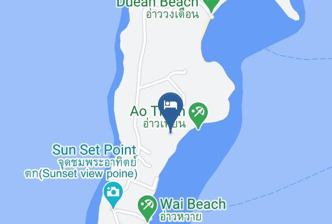 Amphoe Mueang Rayong - Banthaisangthain Resort Maps