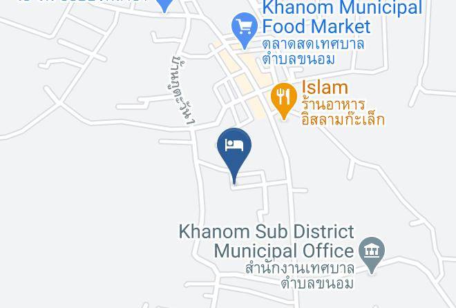Amphoe Khanom - Bantontong Maps