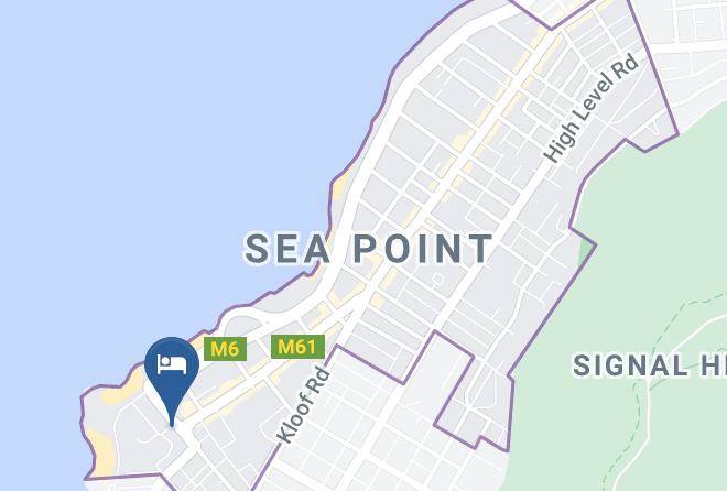 City Of Cape Town - Bantry Bay Suite Hotel Maps