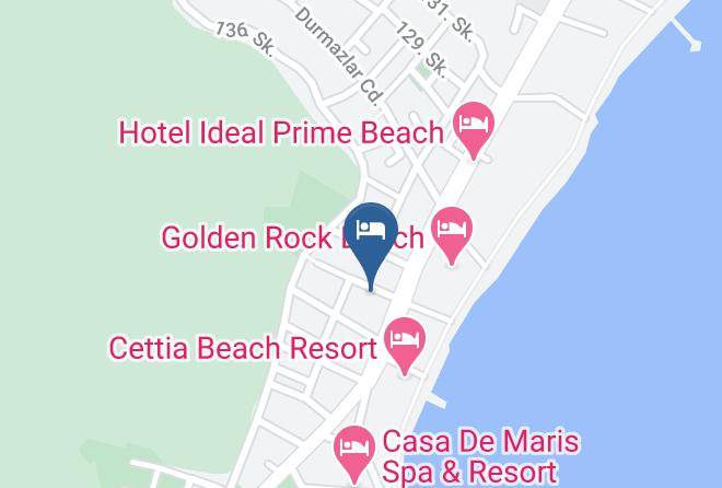 Marmaris - Banu Hotel Maps