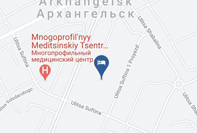 Arkhangel Sk - Banya Fort Noks Maps