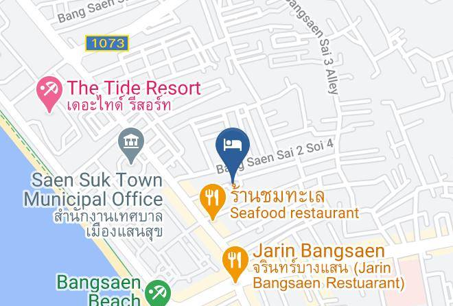 Mueang Chonburi District - Banyan Resort Bangsaen Maps